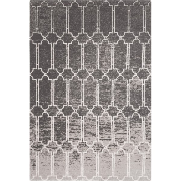 Szürke gyapjú szőnyeg 133x190 cm Ewar – Agnella
