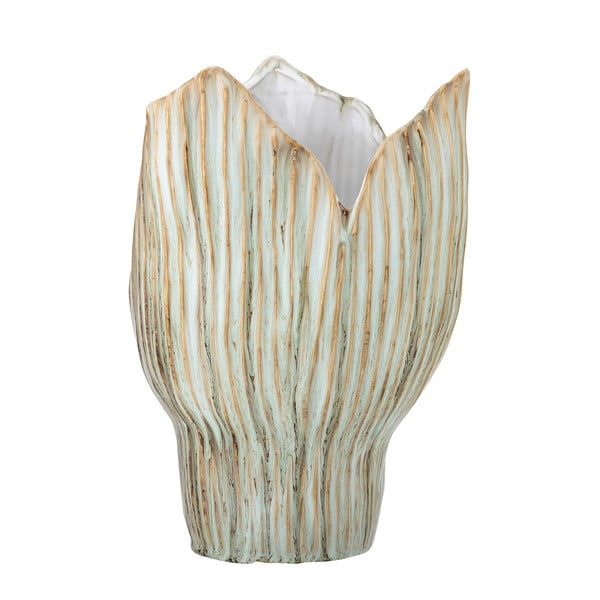 Világoszöld agyagkerámia váza (magasság 30 cm) Mahira – Bloomingville-image-3