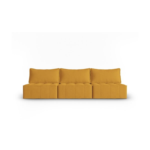 Sárga kanapé 240 cm Mike – Micadoni Home