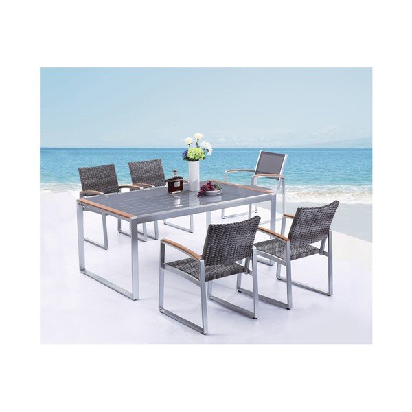 Kerti étkezőasztal 90x160 cm Ava – Garden Pleasure-image-2