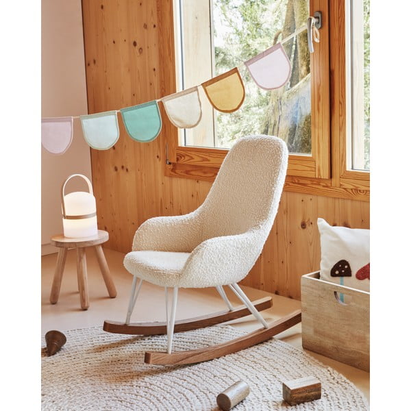 Dilcia kaucsukfa gyerek ülőke, ø 24 cm - Kave Home-image-2