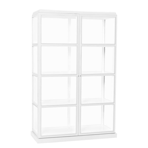 Kalini fehér üvegajtós szekrény - Hübsch