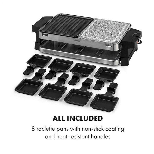 Sirloin elektromos grill raclette-hez - Klarstein-image-1