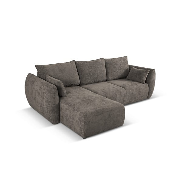 Szürke sarokkanapé (bal oldali) Matera – Cosmopolitan Design-image-4