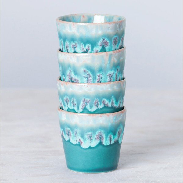 Türkiz agyagkerámia kávésbögre, 200 ml - Costa Nova-image-1