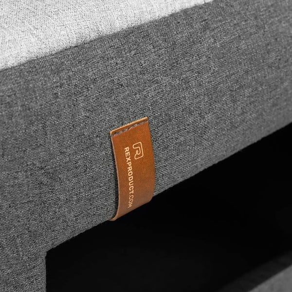 Világosszürke kutya ház 43x43 cm Up and Down L - Rexproduct-image-1