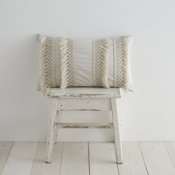 Izmir szürke-bézs párna, 30 x 50 cm - Pineapple Elephant -image-1