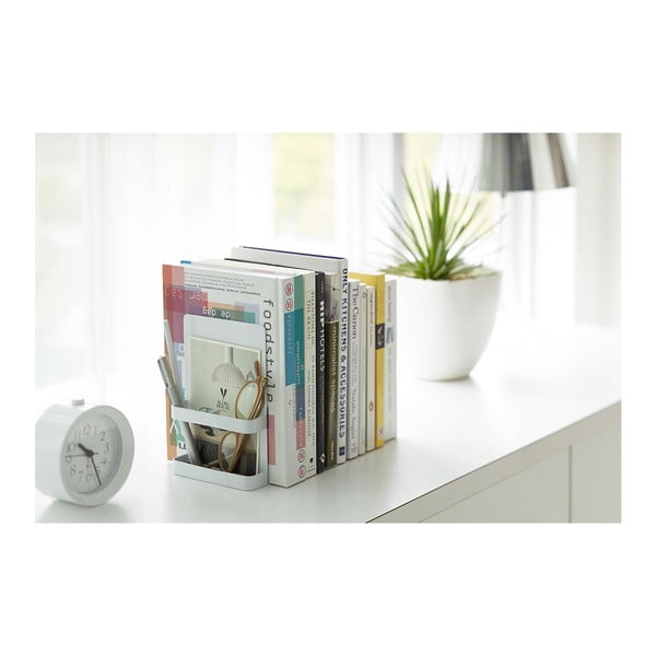 Tower fehér könyvtámasz - YAMAZAKI-image-2