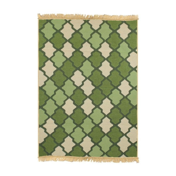 Duvar Green zöld szőnyeg, 80 x 150 cm