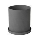 Nona sötétszürke porcelán virágcserép - Blomus