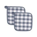 Pamut edényfogó szett 2 db-os Gingham – Tiseco Home Studio