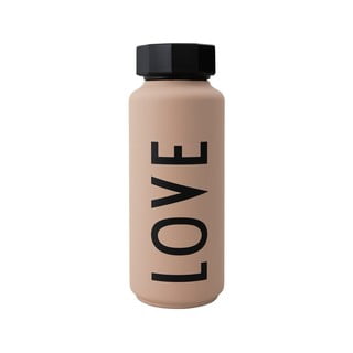 Love sötét rózsaszín termosz, 500 ml - Design Letters