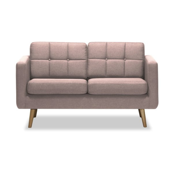 Magnus világos rózsaszín kanapé, 145 cm - Vivonita