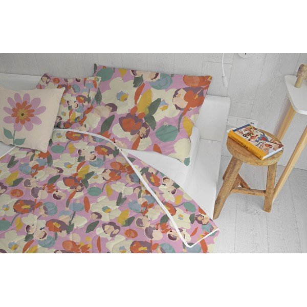 Pamut-szatén steppelt takaró és párnahuzat szett 140x200 cm – Butter Kings-image-1