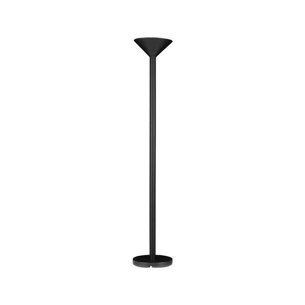 Matt fekete fém állólámpa (magasság 165 cm) Tazu – Nova Luce