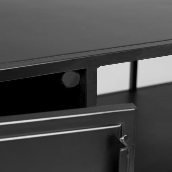 Shantay fekete TV-állvány - Kave Home-image-1