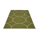 Sötétzöld kültéri-beltéri szőnyeg 180x275 cm Boo Dark Olive – Pappelina