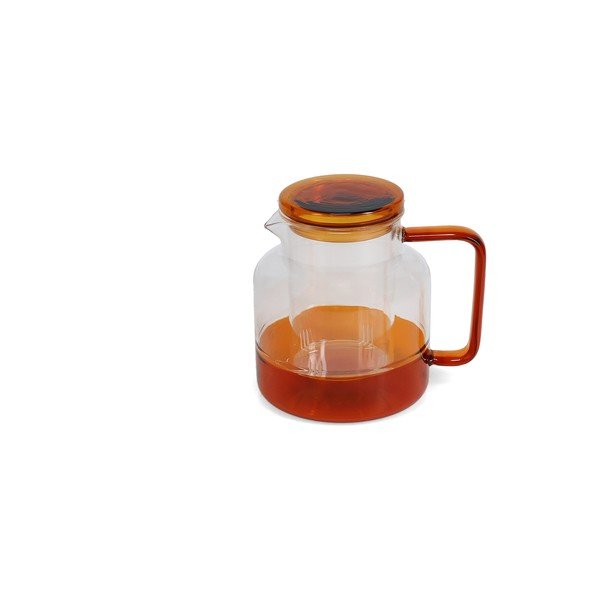 Borostyán színű üveg teáskanna 950 ml Liv – ONA-image-3