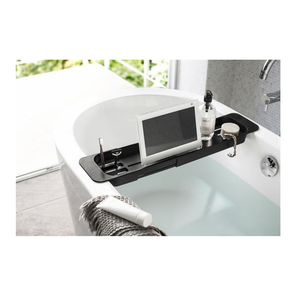 Tower fekete állítható kádpolc - YAMAZAKI-image-2