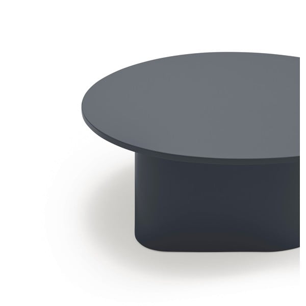 Antracitszürke dohányzóasztal 110x111 cm Totem – Teulat-image-3