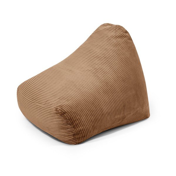 Barna kordbársony gyerek babzsákfotel Snug 80 – SLOWDOWN