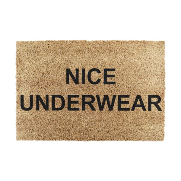 Kókuszrost lábtörlő 40x60 cm Nice Underwear – Artsy Doormats