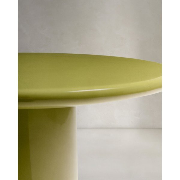 Beton kerek kerti dohányzóasztal ø 65 cm Albanella – Kave Home-image-4