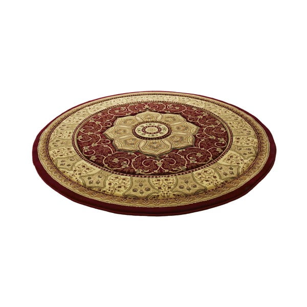 Piros kerek szőnyeg ø 150 cm Heritage – Think Rugs