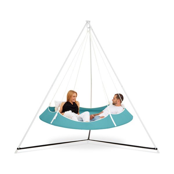 Kék kerti hinta állvánnyal - Hangout Pod-image-2