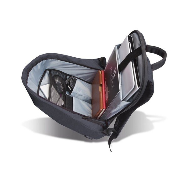 SECRET Smart Bag szürke-fekete hátizsák, USB csatlakozóval - My Valice-image-1