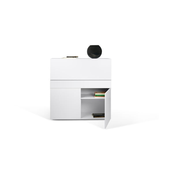 Fehér íróasztal 110x109 cm Focus - TemaHome-image-1