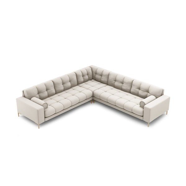 Bézs sarokkanapé (variálható) Bali – Cosmopolitan Design-image-3