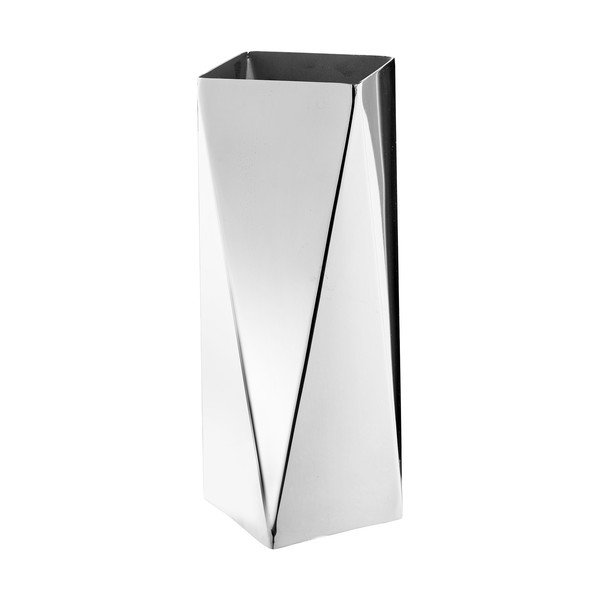 Ezüstszínű acél váza (magasság 23 cm) – House Nordic