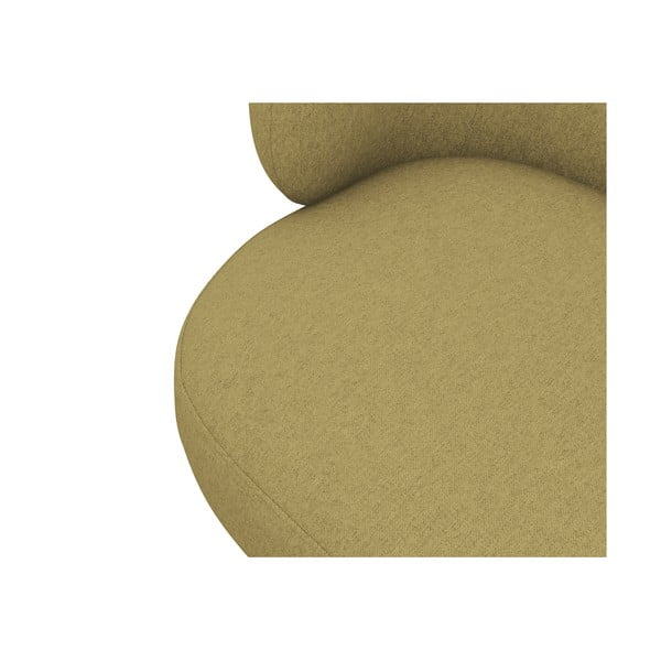 Mustársárga fotel Hina – Makamii-image-4