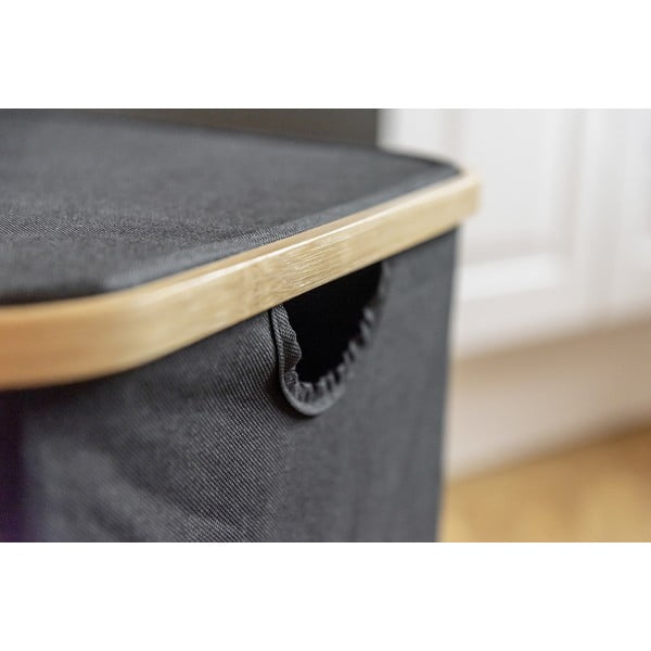 Textil szennyeskosár 105 l Trio Ecori – Wenko-image-3