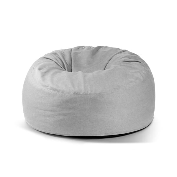 Világosszürke babzsákfotel Om 135 – SLOWDOWN-image-2