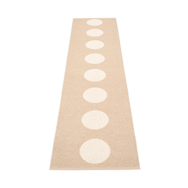 Bézs kültéri-beltéri futószőnyeg 70x300 cm Vera Beige – Pappelina