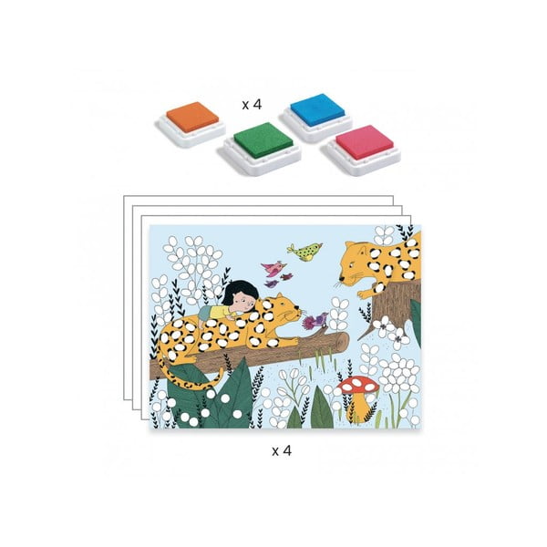 Természet ujjal festhető szett - Djeco-image-1