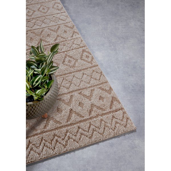 Bézs futószőnyeg 80x240 cm Carpet Itinerance Beige – Elle Decoration-image-2
