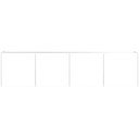 Fehér TV-állvány 183x45 cm Piana – Germania