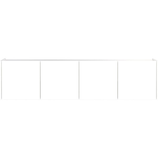 Fehér TV-állvány 183x45 cm Piana – Germania