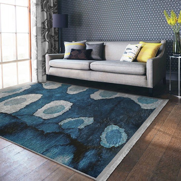 Kék szőnyeg 80x150 cm – Mila Home-image-4