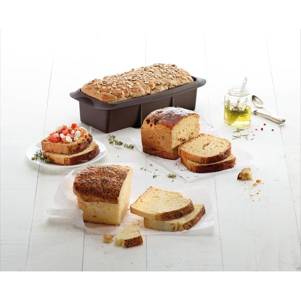 Szilikon sütőforma kenyérhez 12,5x27,5 cm – Lékué-image-1