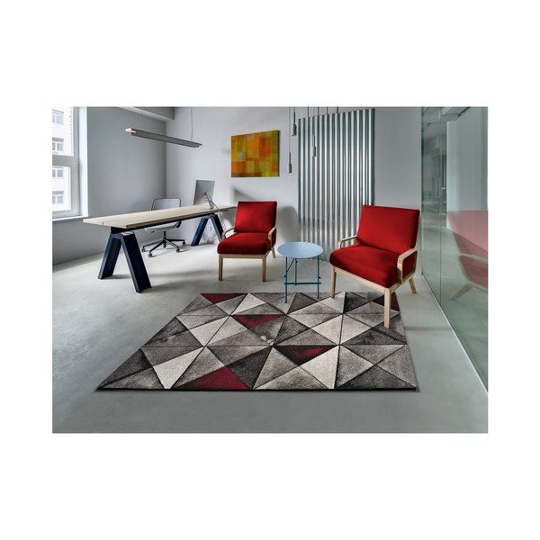 Optik szürke szőnyeg, 160 x 230 cm - Universal-image-2