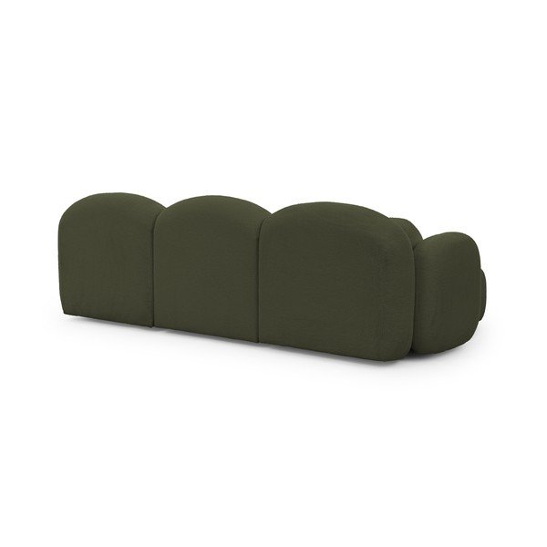 Zöld buklé  sarokkanapé (U alakú) Orbit – Ropez-image-3