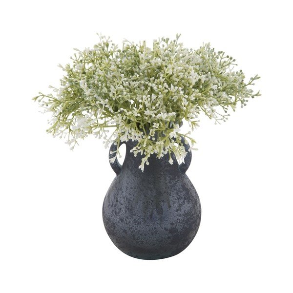 Anfora kék váza újrahasznosított üvegből, ⌀ 11,5 cm - Mauro Ferretti-image-3