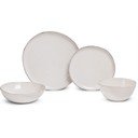 Agyagkerámia étkészlet 24 db-os Snow Heart – Bonami Essentials