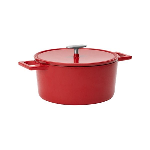 Indukciós tűzhelyhez alkalmas öntöttvas lábas fedővel 5,5 l Mattia 3.0 – FABINI