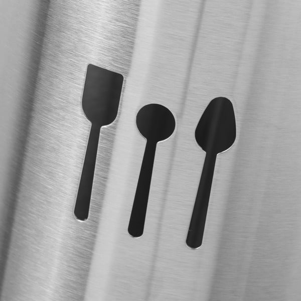 Konyhai eszköztartó rozsdamentes acélból - Casa Selección-image-2