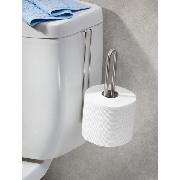 Forma függő rozsdamentes WC-papír tároló - iDesign-image-1